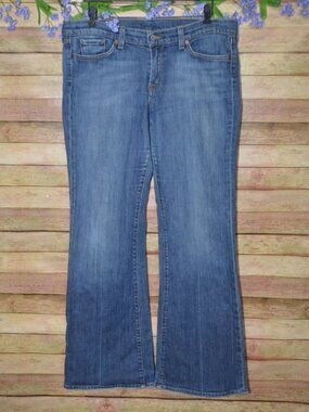 Lucky Brand Jeans Womens 18 Regular Zoe Boot Cut Wide Leg Denim